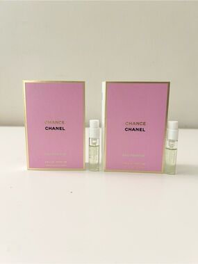 🌸CHANEL Chance Eau Fraiche EDP Vial Spray Sample 1.5 mL x 2